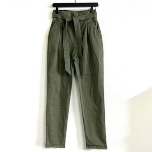 Hi-rise trouser pant